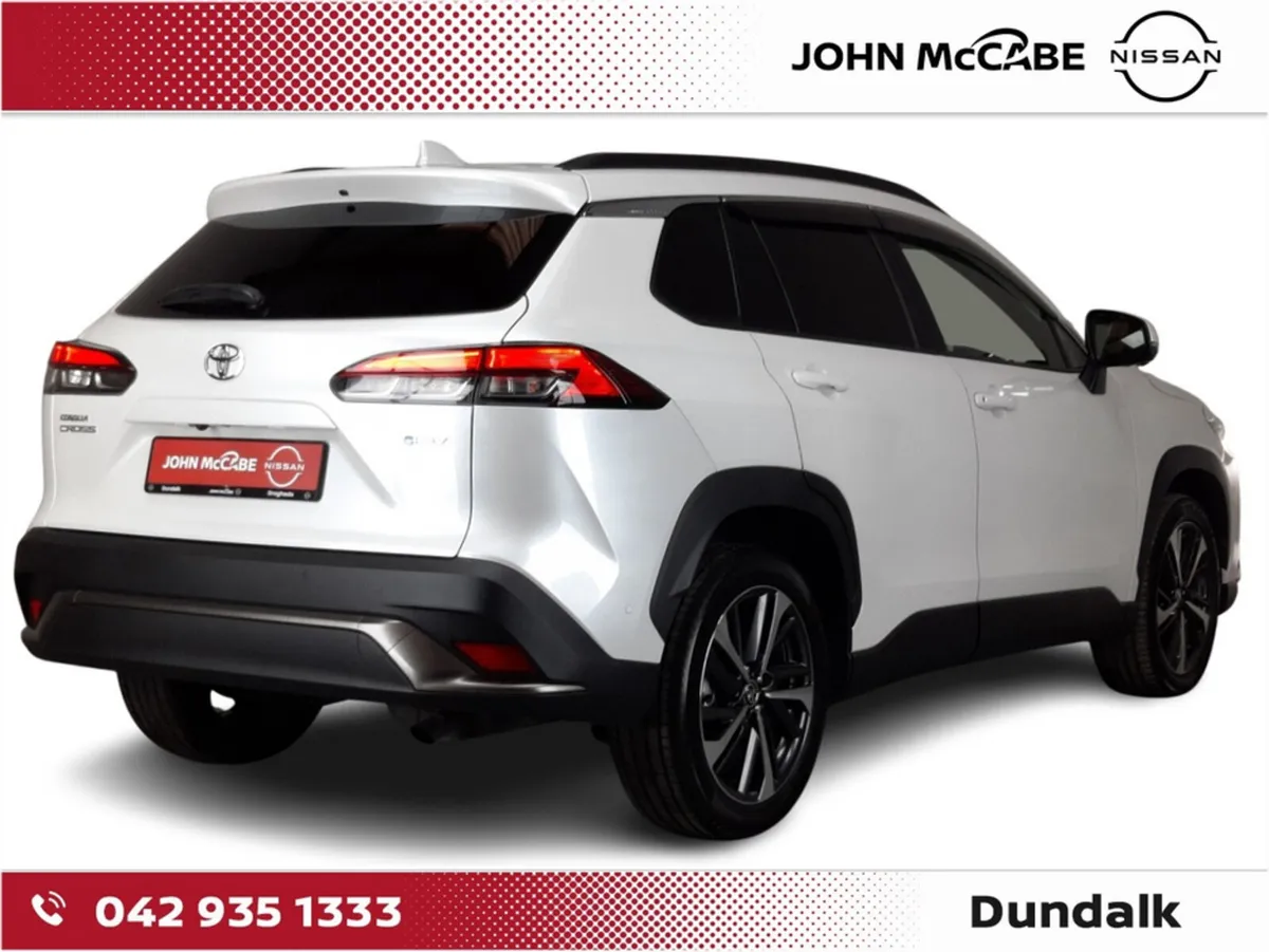 Toyota Corolla Cross SUV, Petrol Hybrid, 2024, White