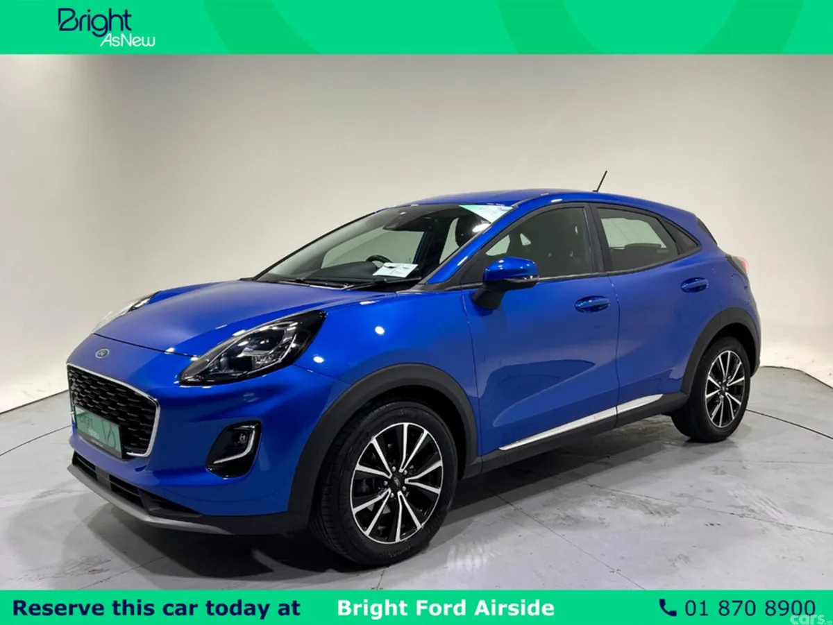 Ford Puma MPV, Petrol Hybrid, 2024, Blue