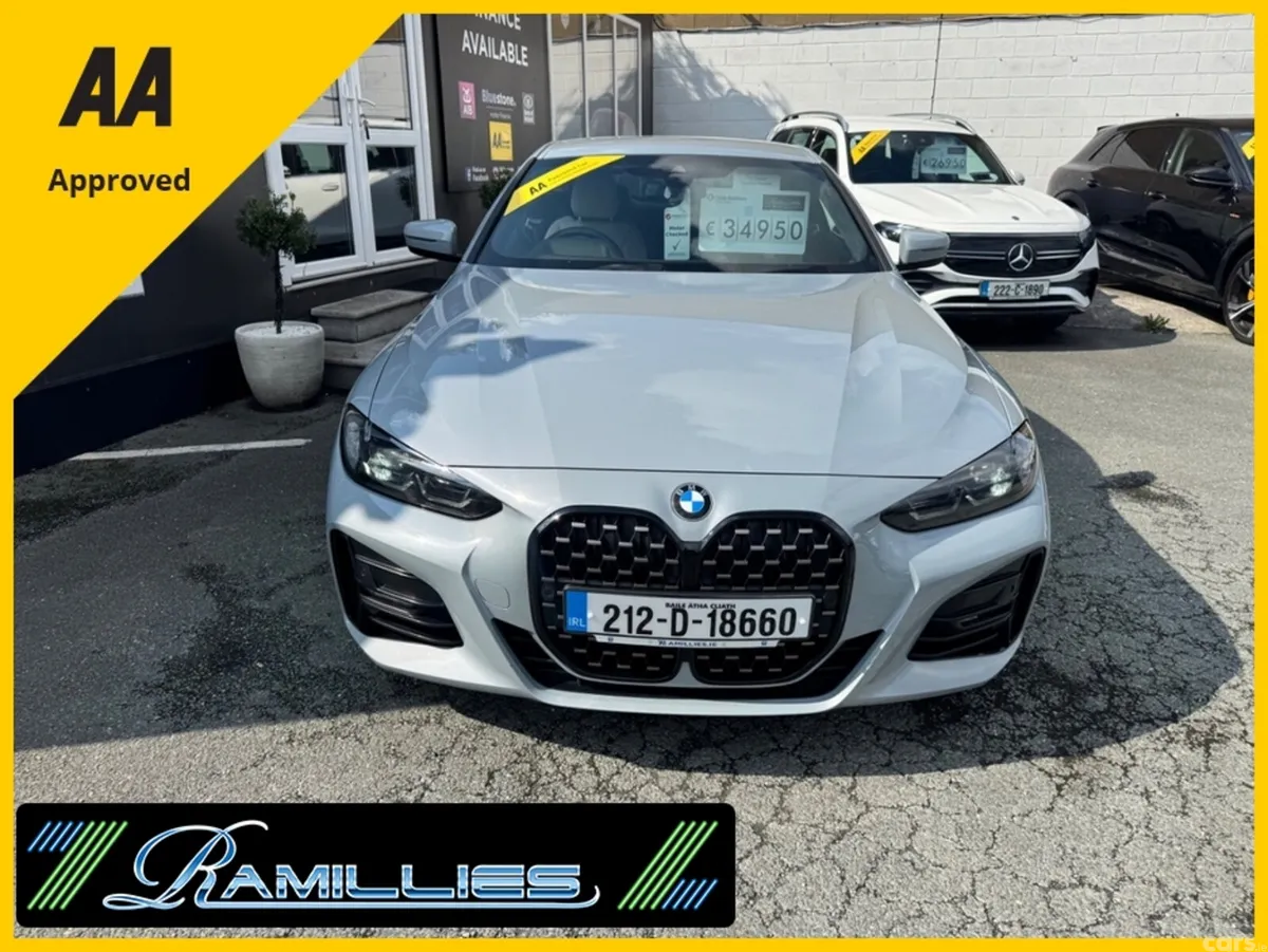 BMW 4-Series Coupe, Diesel, 2021, Grey