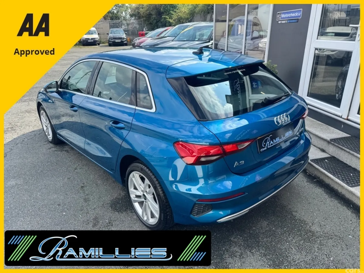 Audi A3 Hatchback, Petrol Plug-in Hybrid, 2022, Blue