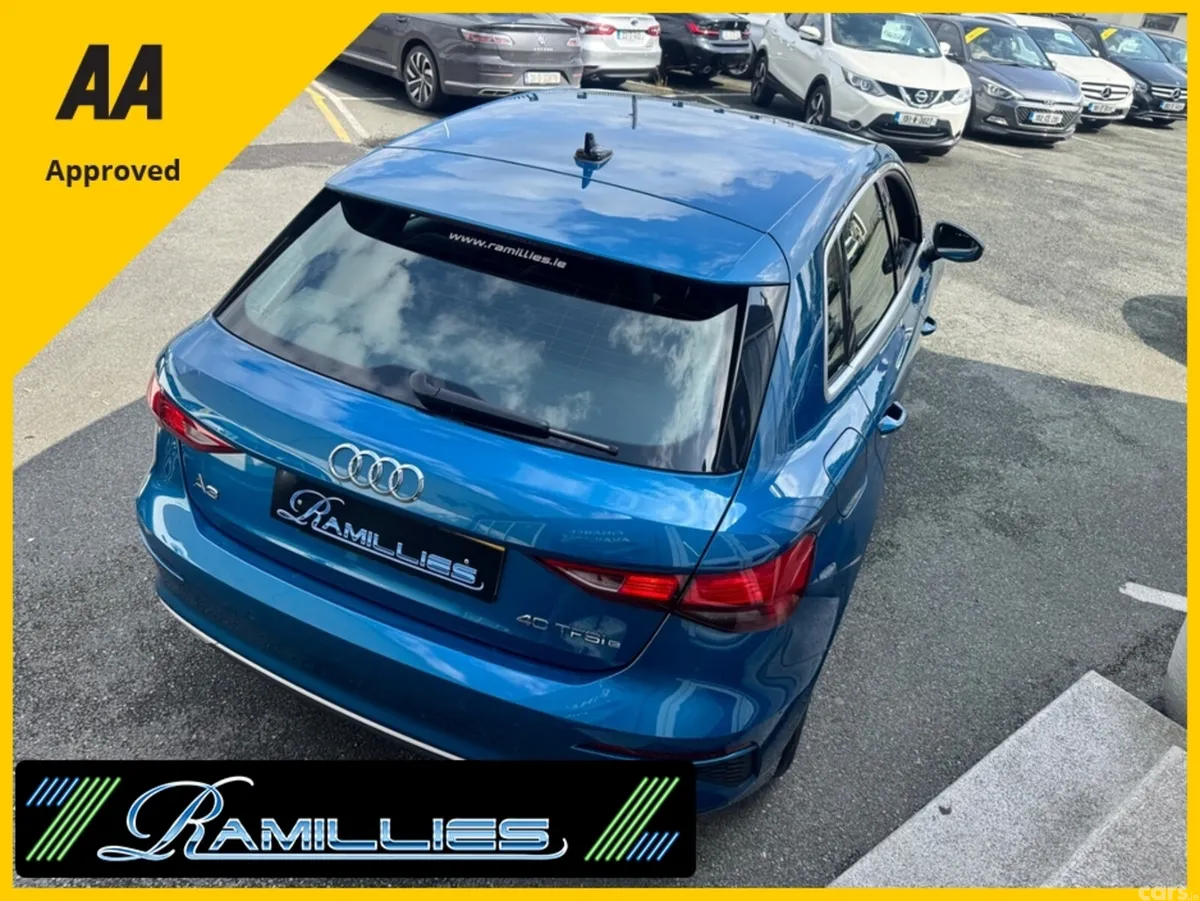 Audi A3 Hatchback, Petrol Plug-in Hybrid, 2022, Blue