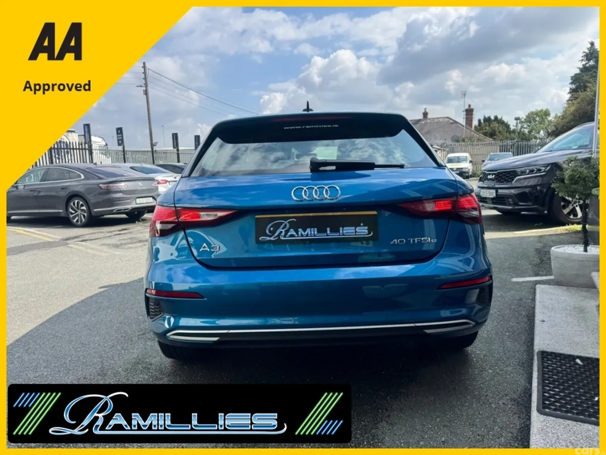 Audi A3 Hatchback, Petrol Plug-in Hybrid, 2022, Blue