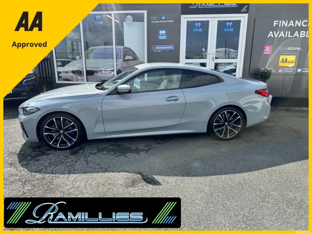 BMW 4-Series Coupe, Diesel, 2021, Grey