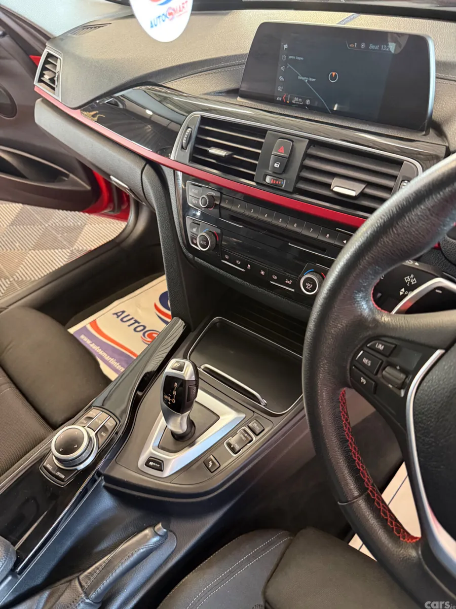 BMW 3-Series Saloon, Petrol Plug-in Hybrid, 2018, Red