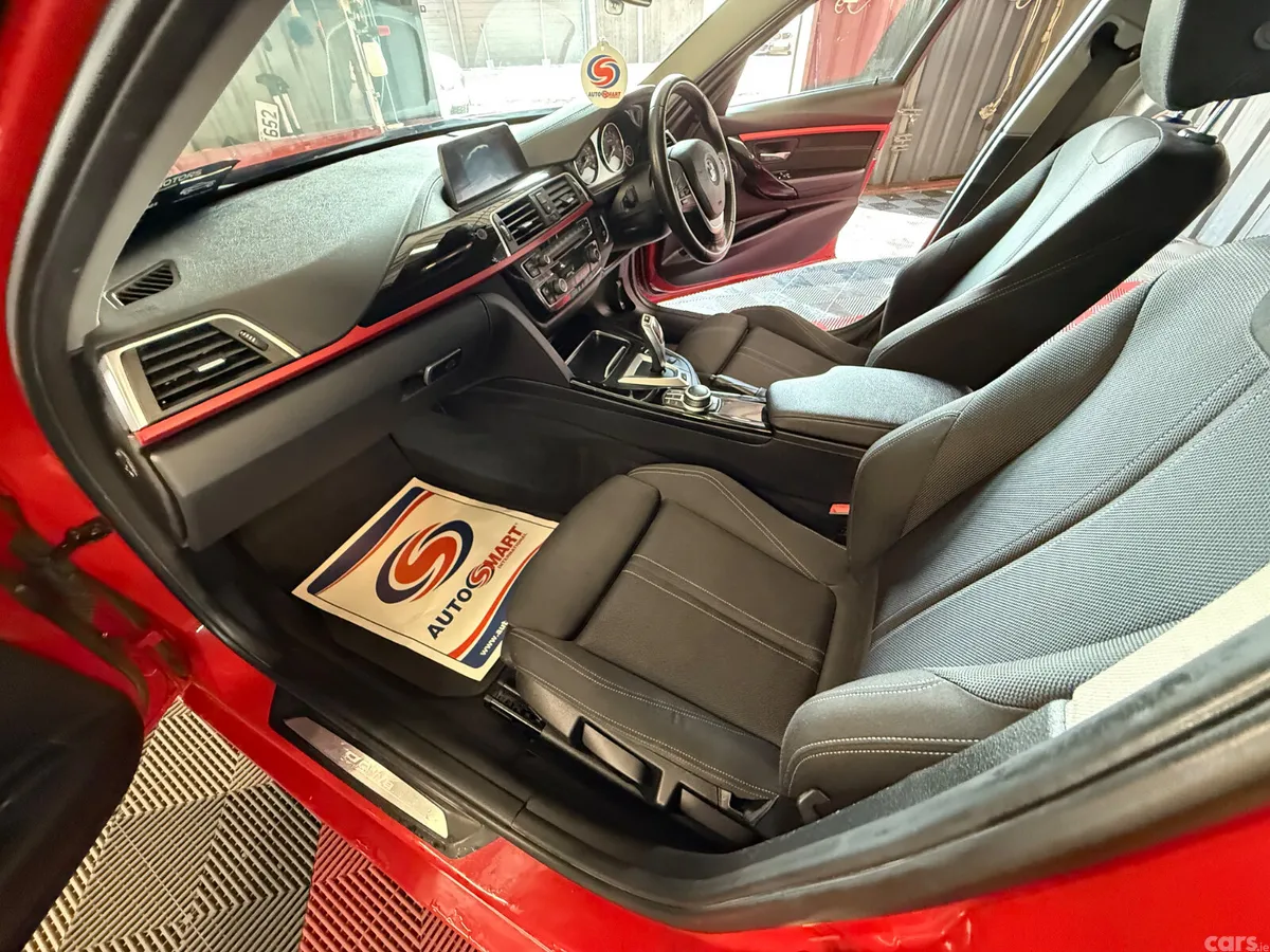 BMW 3-Series Saloon, Petrol Plug-in Hybrid, 2018, Red