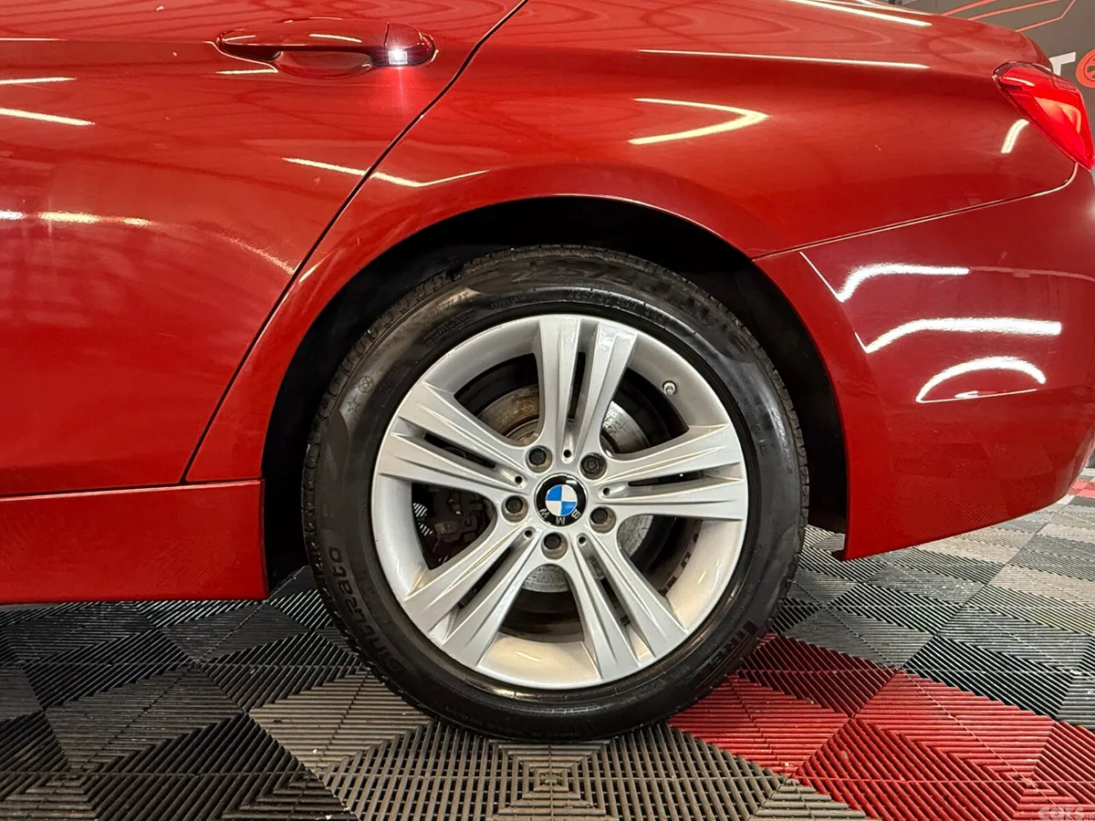 BMW 3-Series Saloon, Petrol Plug-in Hybrid, 2018, Red