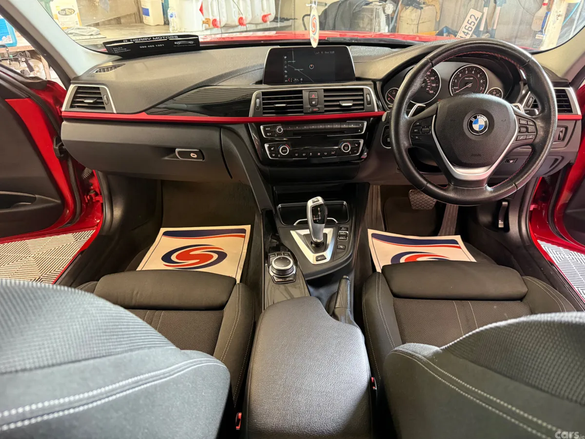 BMW 3-Series Saloon, Petrol Plug-in Hybrid, 2018, Red