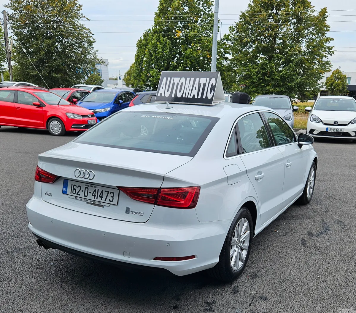 Audi A3 Saloon, Petrol, 2016, White