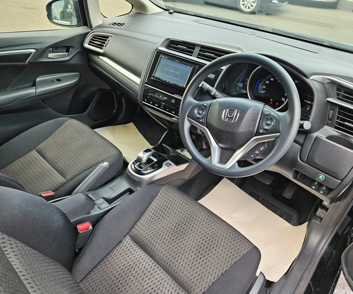 Honda Fit Hatchback, Petrol Hybrid, 2019, Black