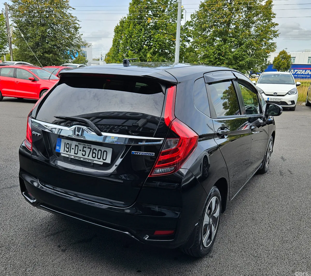 Honda Fit Hatchback, Petrol Hybrid, 2019, Black