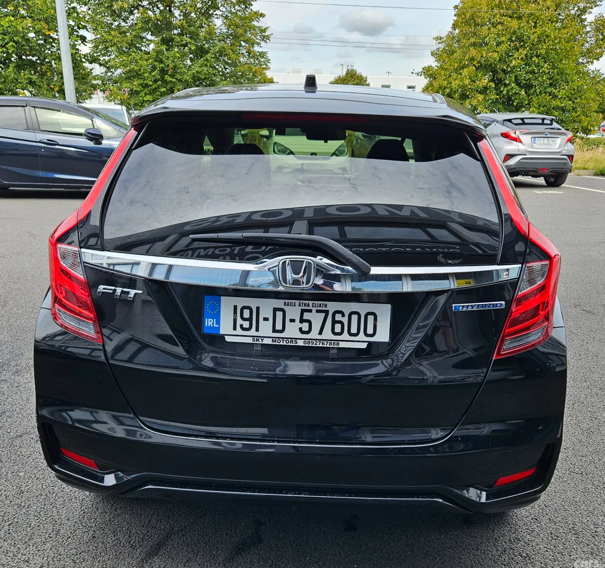 Honda Fit Hatchback, Petrol Hybrid, 2019, Black