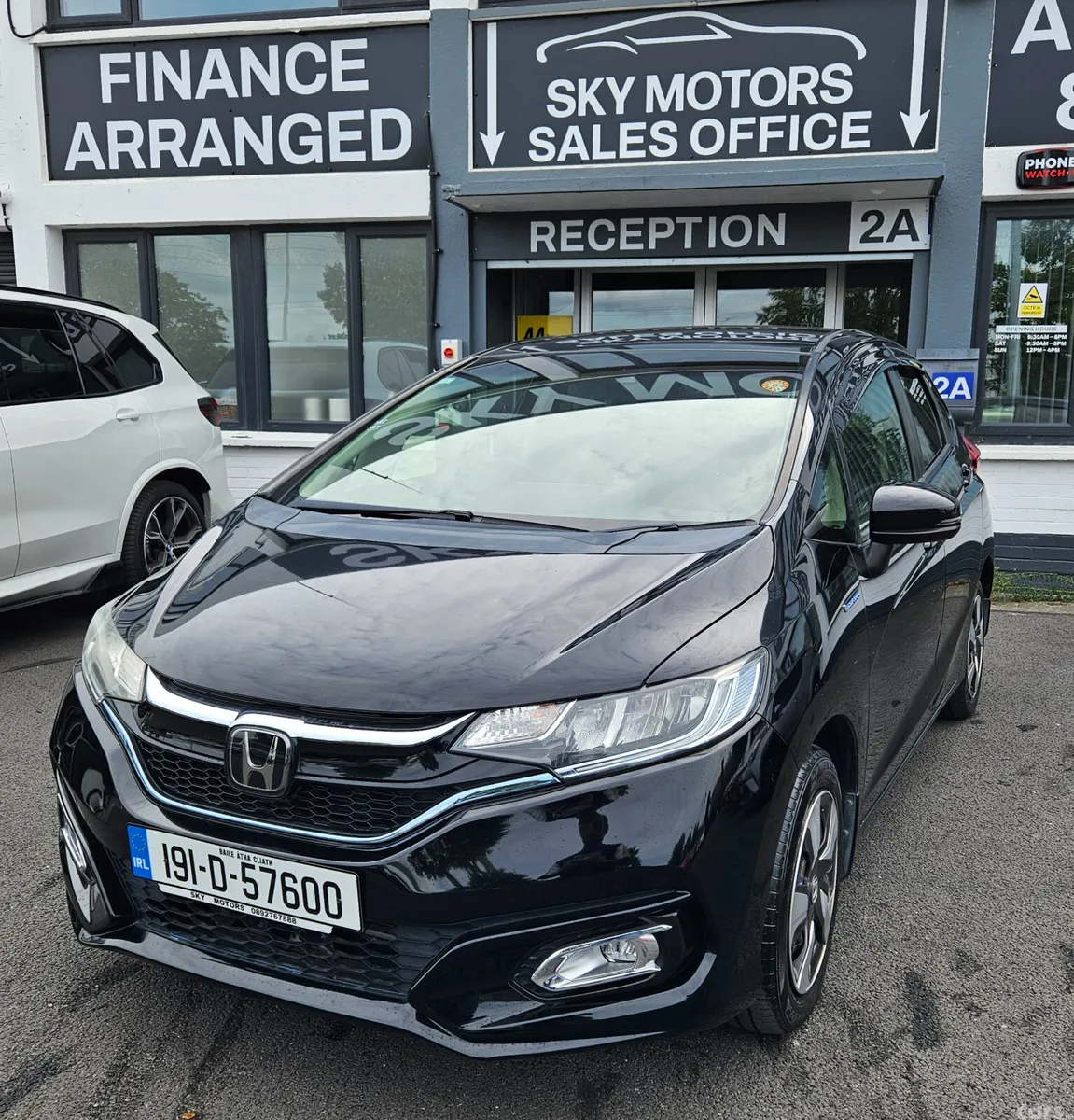Honda Fit Hatchback, Petrol Hybrid, 2019, Black