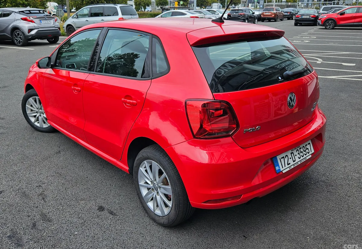 Volkswagen Polo Hatchback, Petrol, 2017, Red