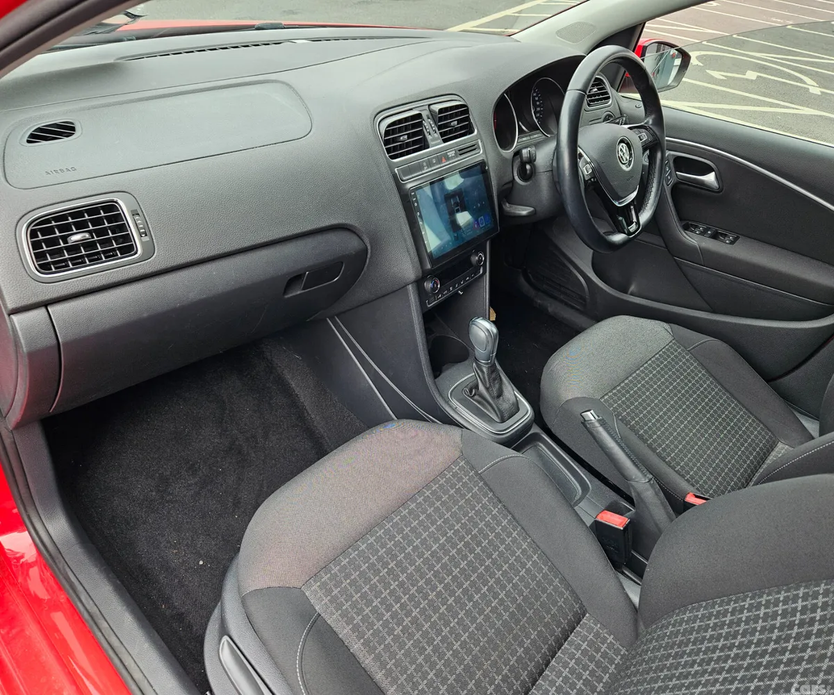 Volkswagen Polo Hatchback, Petrol, 2017, Red