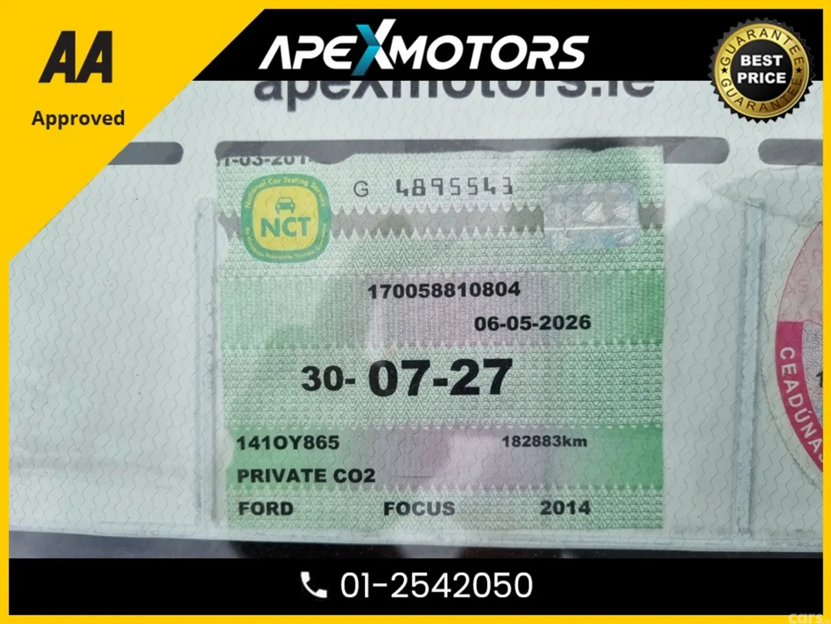 Ford Focus Hatchback, Diesel, 2014, White