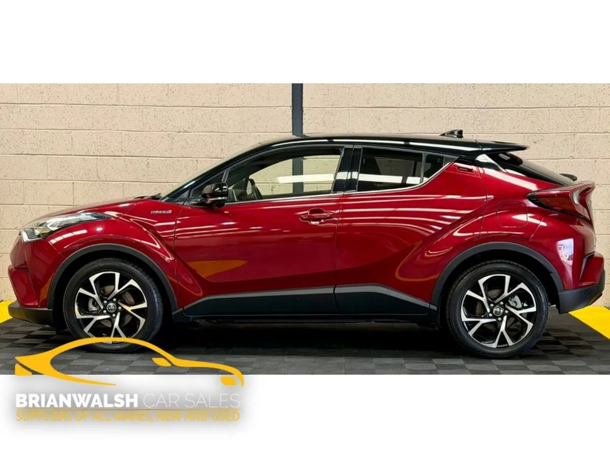 Toyota C-HR SUV, Petrol Hybrid, 2019, Red