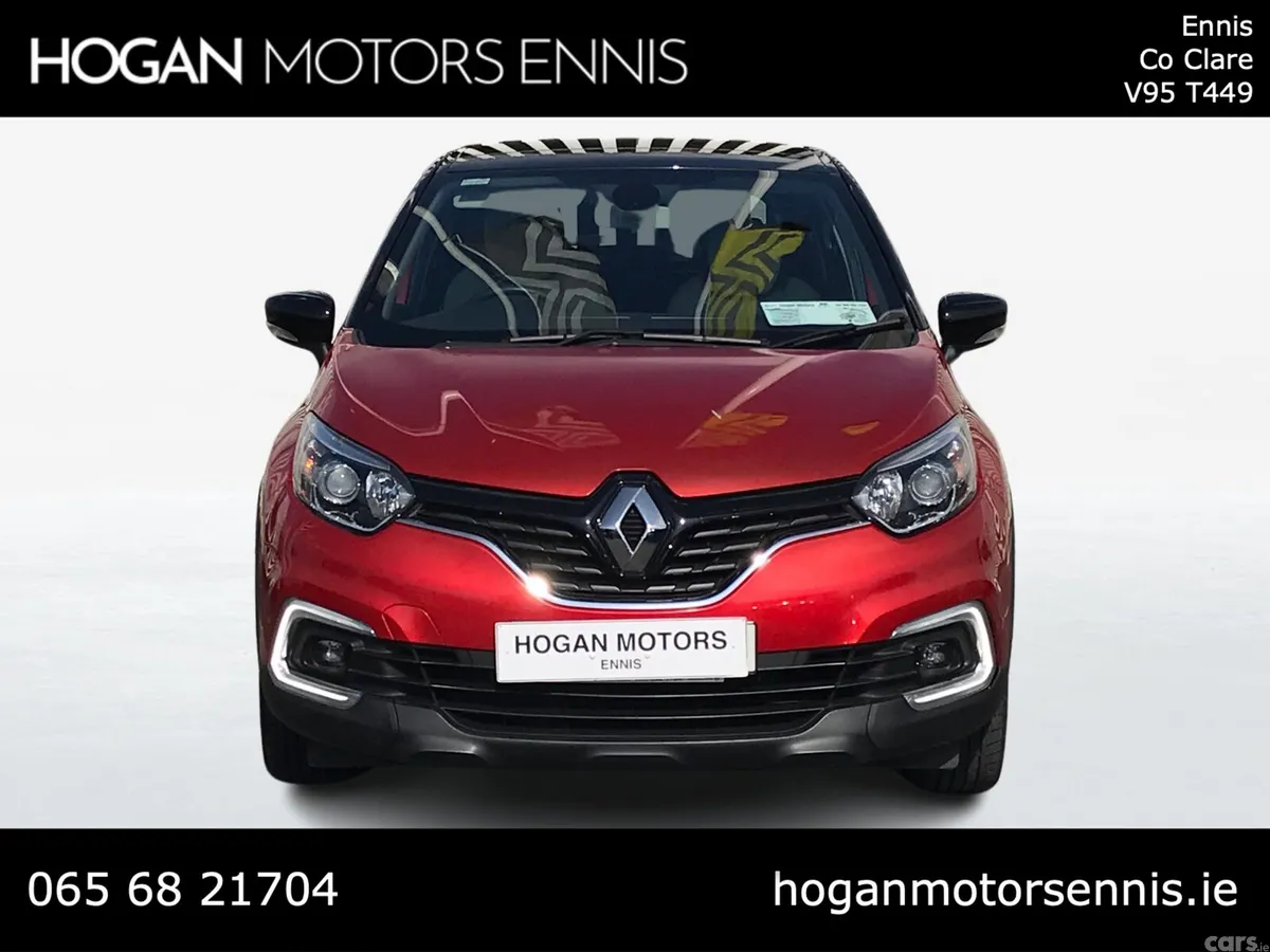 Renault Captur Hatchback, Diesel, 2019, Red