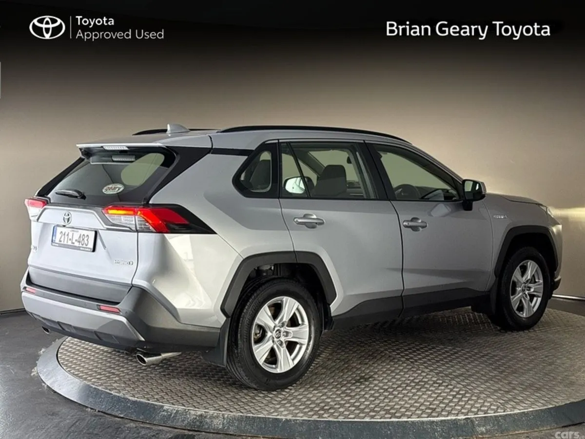 Toyota RAV4 SUV, Petrol Hybrid, 2021, Silver
