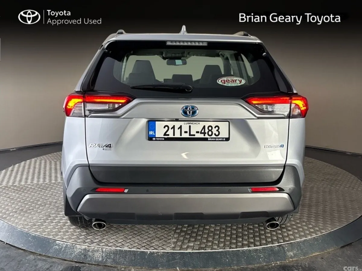 Toyota RAV4 SUV, Petrol Hybrid, 2021, Silver