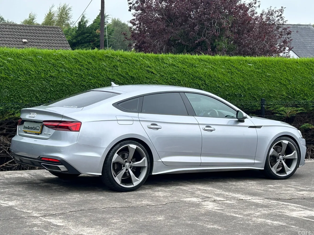 Audi A5 Hatchback, Diesel Hybrid, 2020, Silver