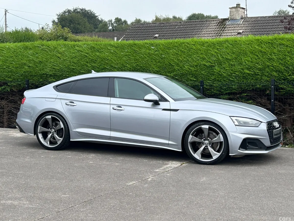 Audi A5 Hatchback, Diesel Hybrid, 2020, Silver