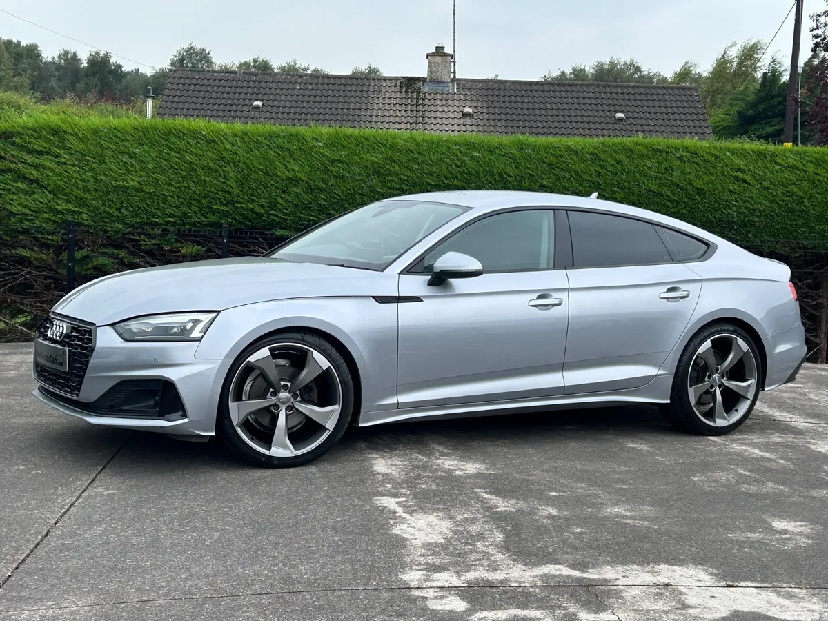 Audi A5 Hatchback, Diesel Hybrid, 2020, Silver