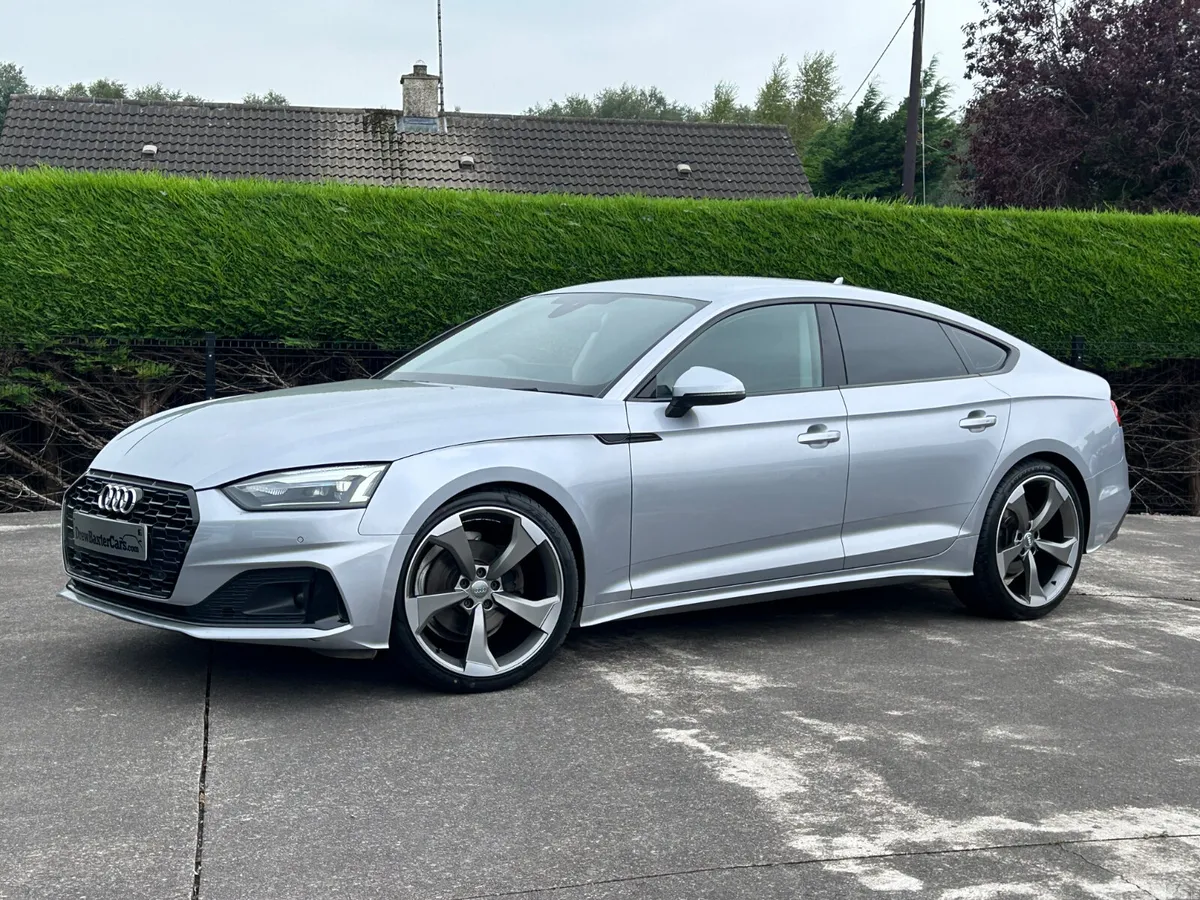 Audi A5 Hatchback, Diesel Hybrid, 2020, Silver