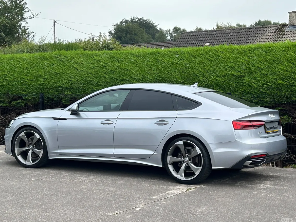 Audi A5 Hatchback, Diesel Hybrid, 2020, Silver