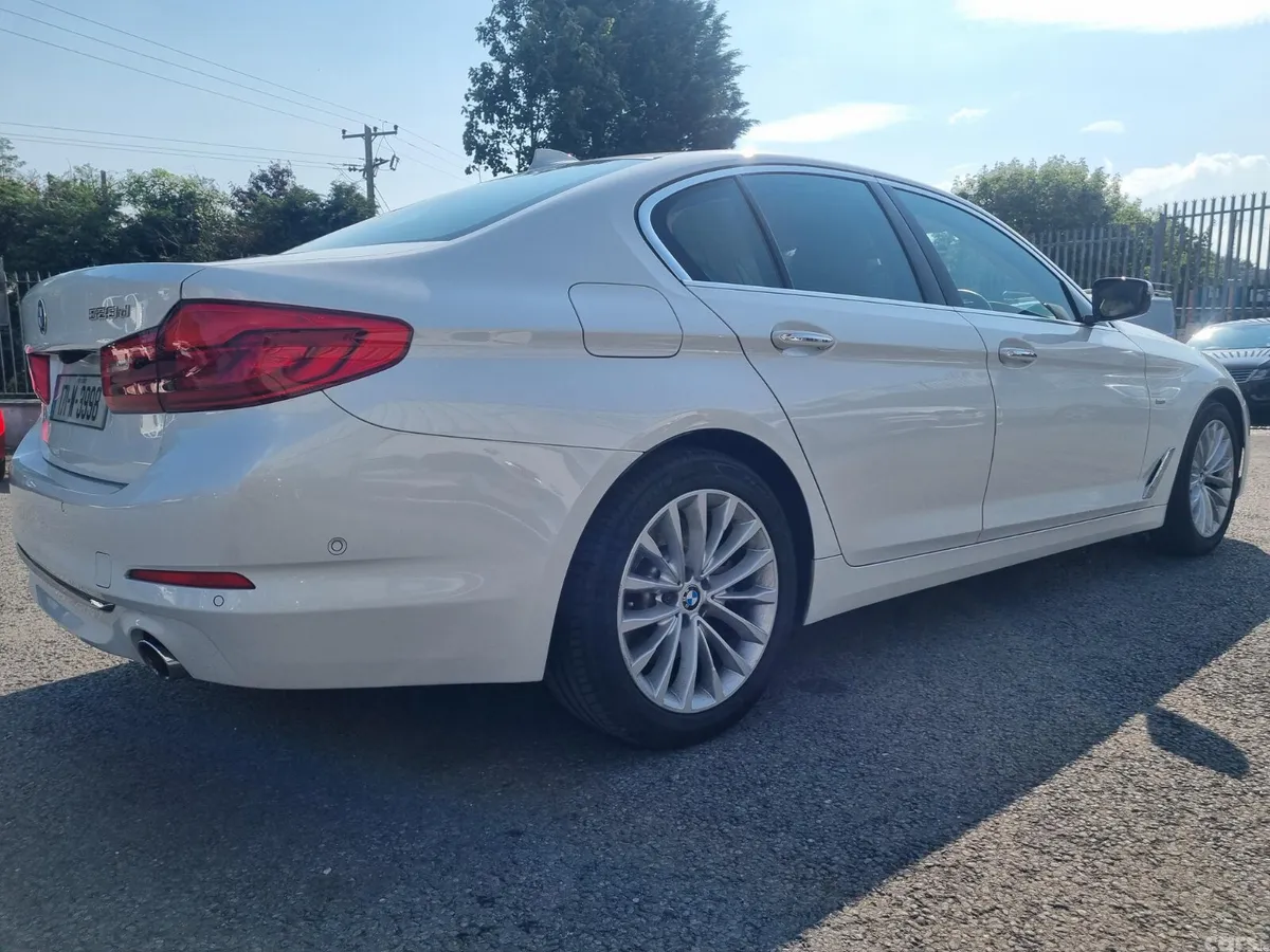 BMW 5-Series Saloon, Diesel, 2017, White