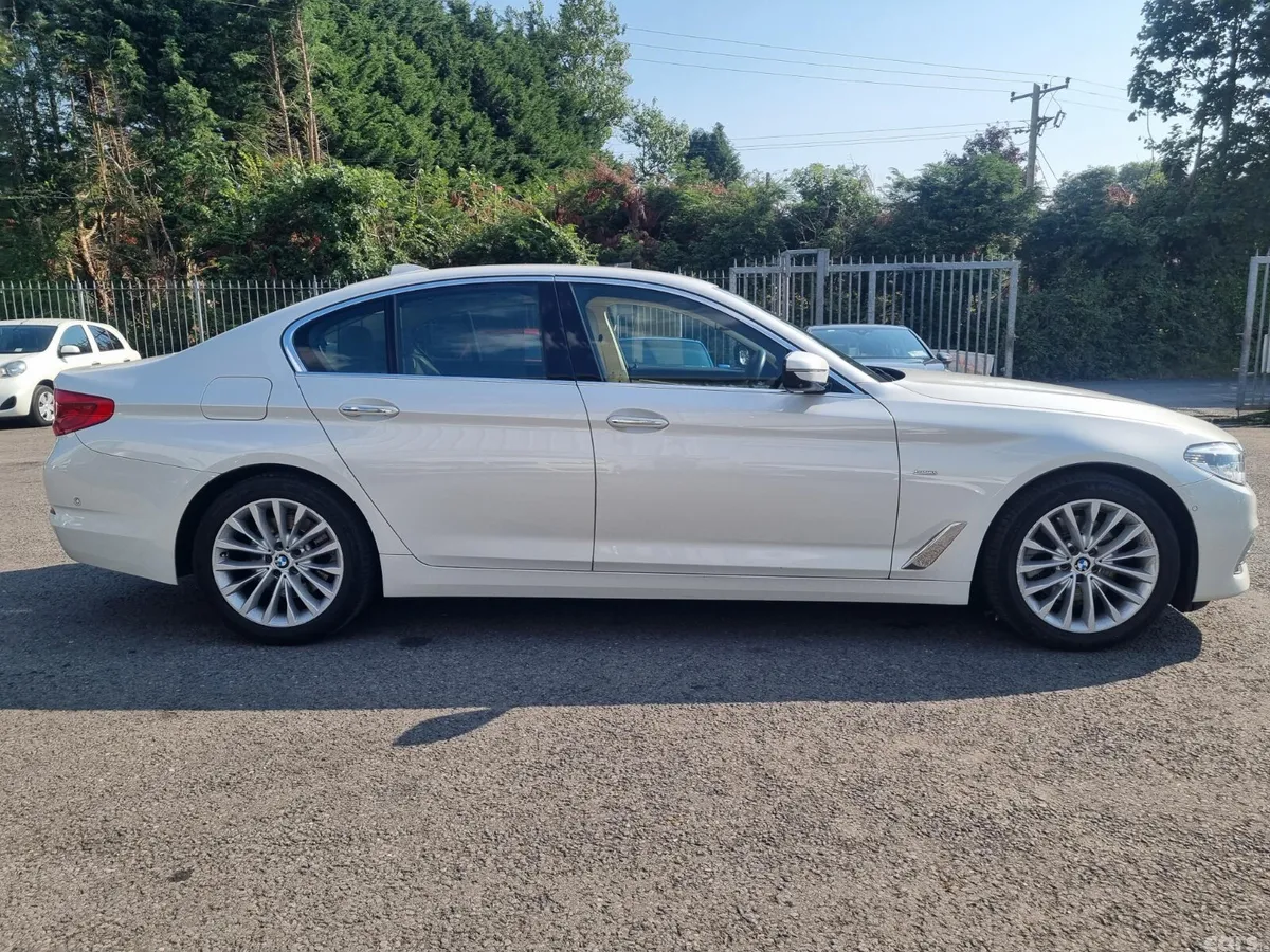 BMW 5-Series Saloon, Diesel, 2017, White