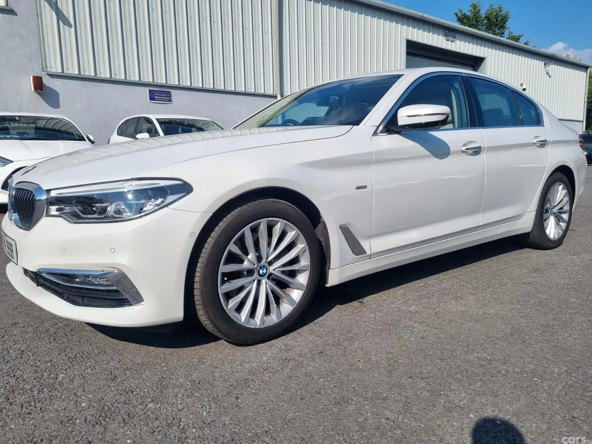 BMW 5-Series Saloon, Diesel, 2017, White