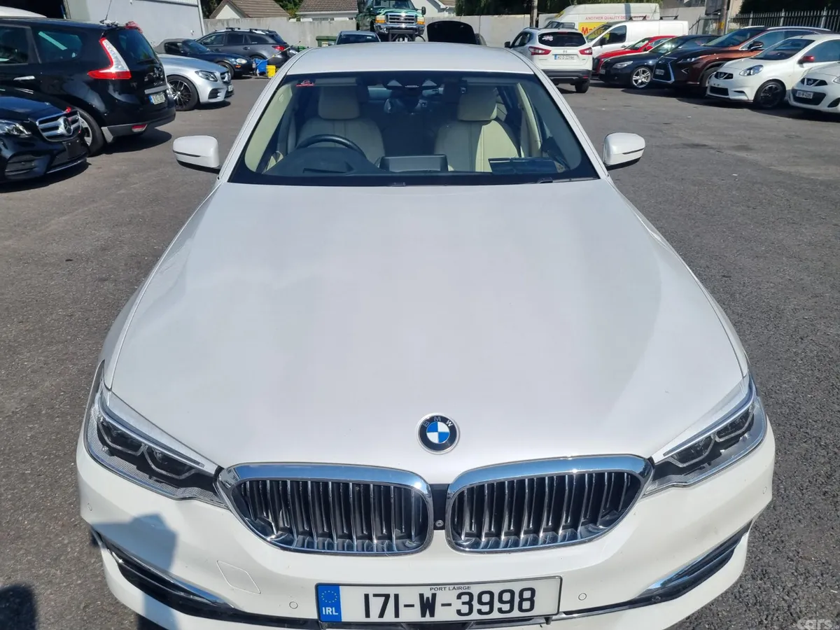 BMW 5-Series Saloon, Diesel, 2017, White