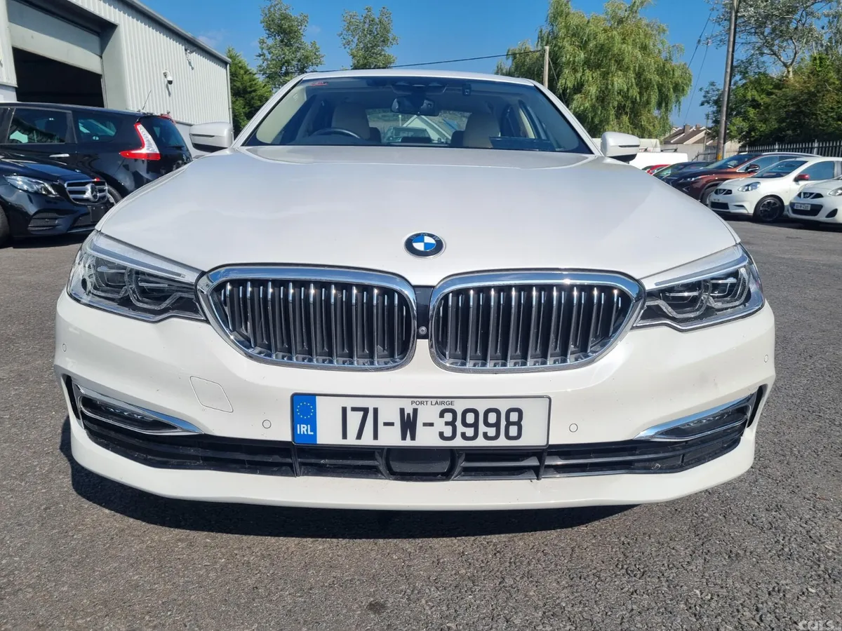 BMW 5-Series Saloon, Diesel, 2017, White