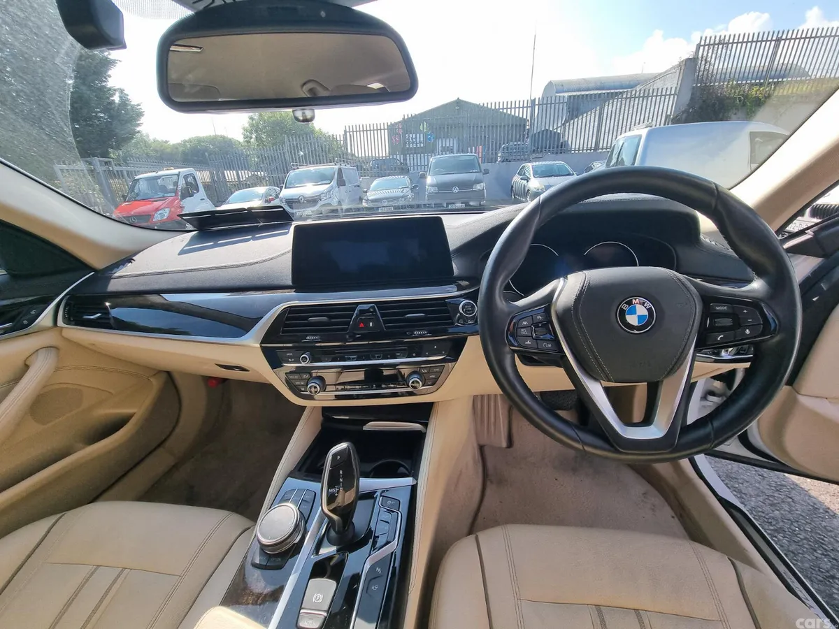 BMW 5-Series Saloon, Diesel, 2017, White