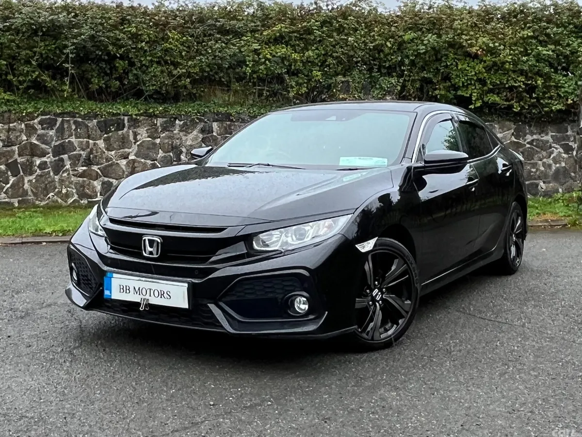Honda Civic Hatchback, Petrol, 2018, Black