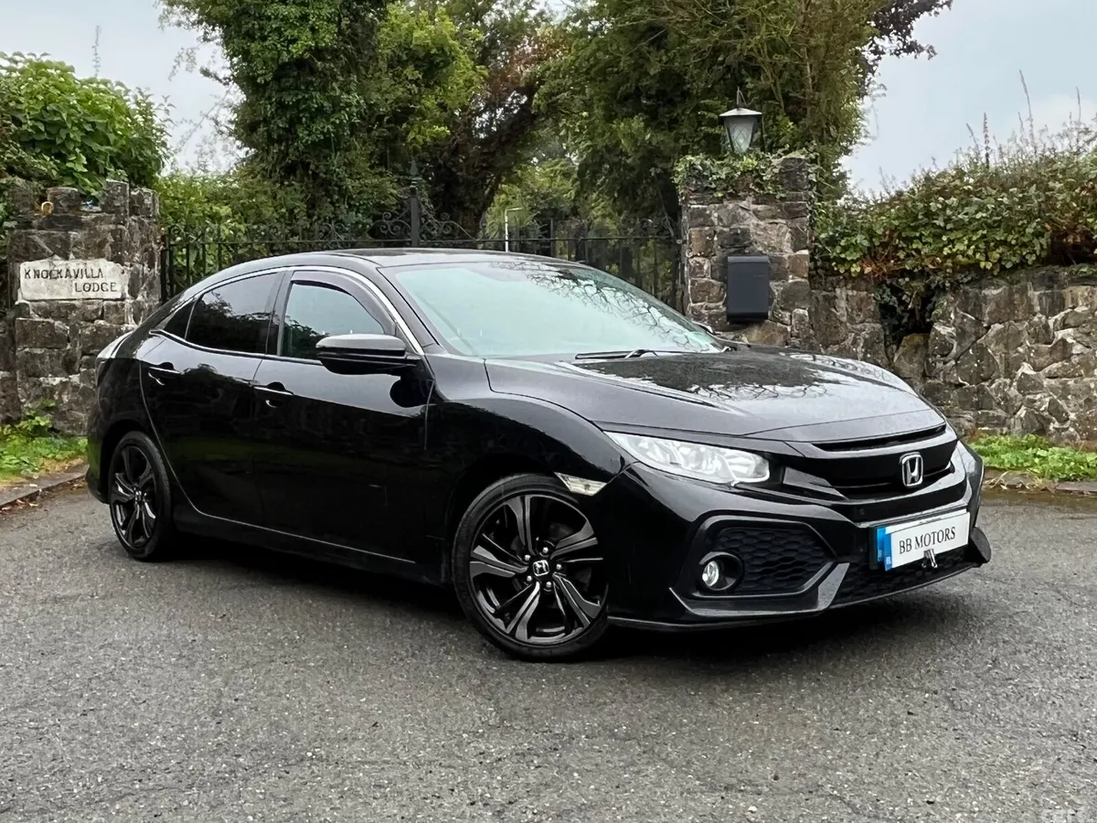 Honda Civic Hatchback, Petrol, 2018, Black
