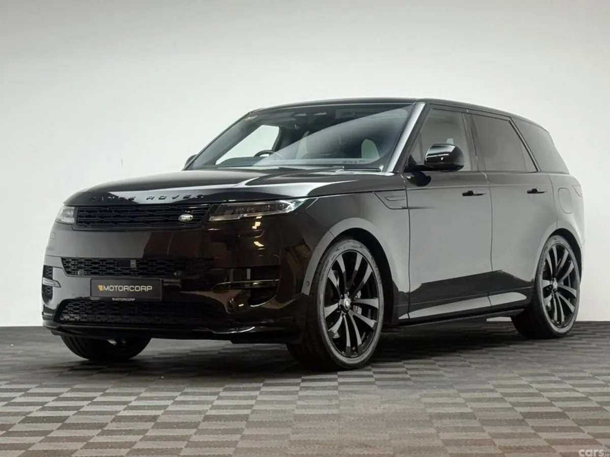 Land Rover Range Rover Sport SUV, Petrol Plug-in Hybrid, 2023, Black