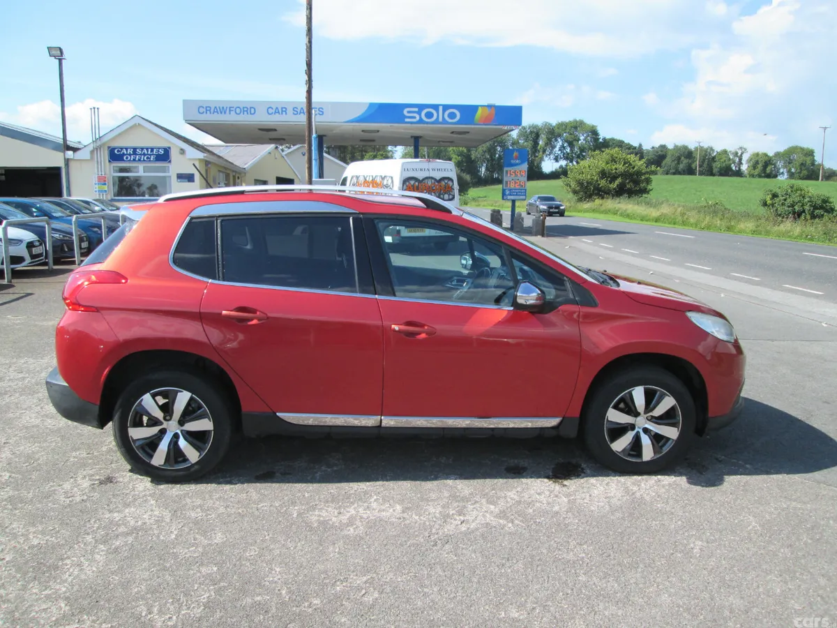 Peugeot 2008 SUV, Diesel, 2016, Red