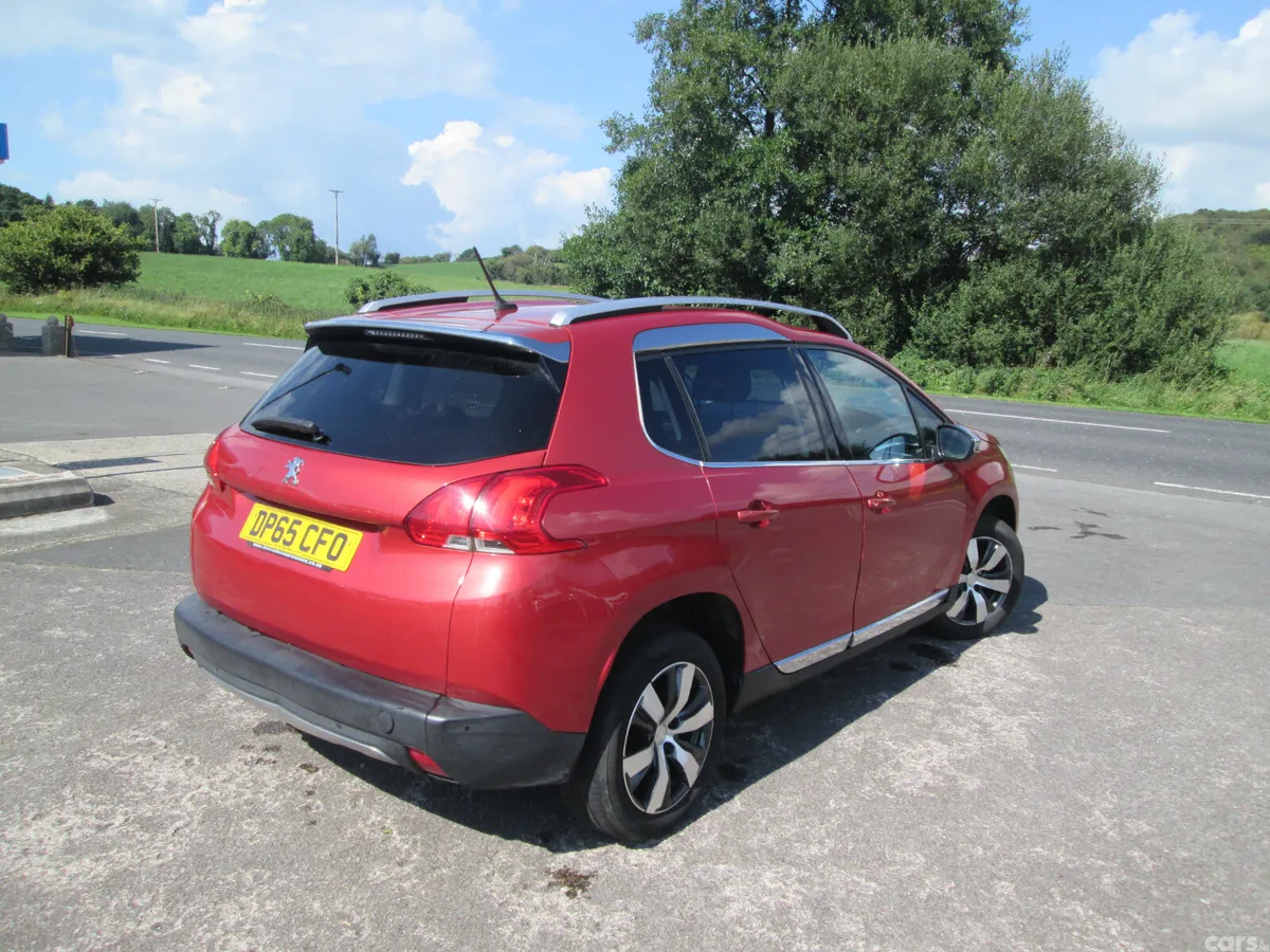 Peugeot 2008 SUV, Diesel, 2016, Red
