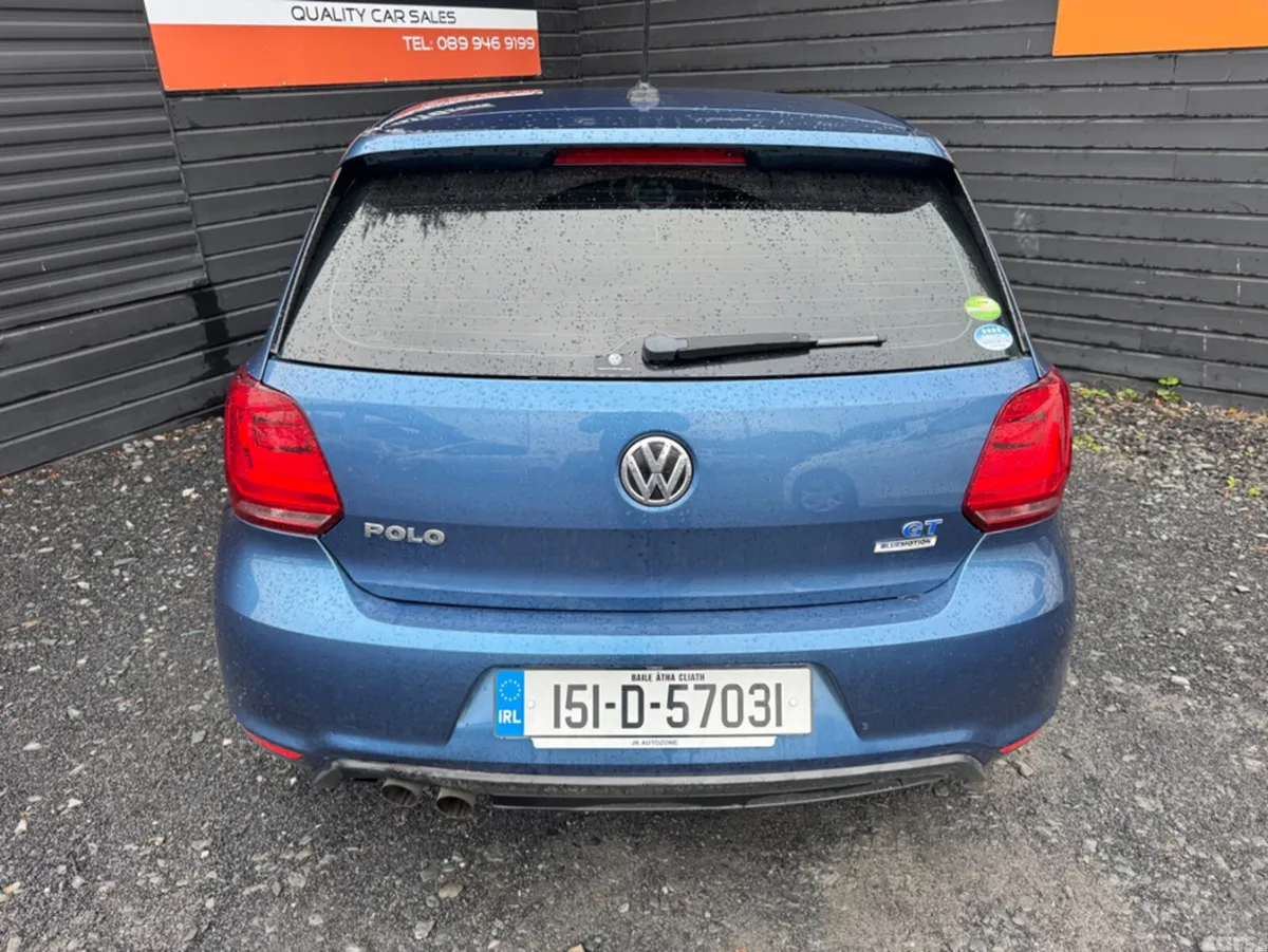 Volkswagen Polo Hatchback, Petrol, 2015, Blue