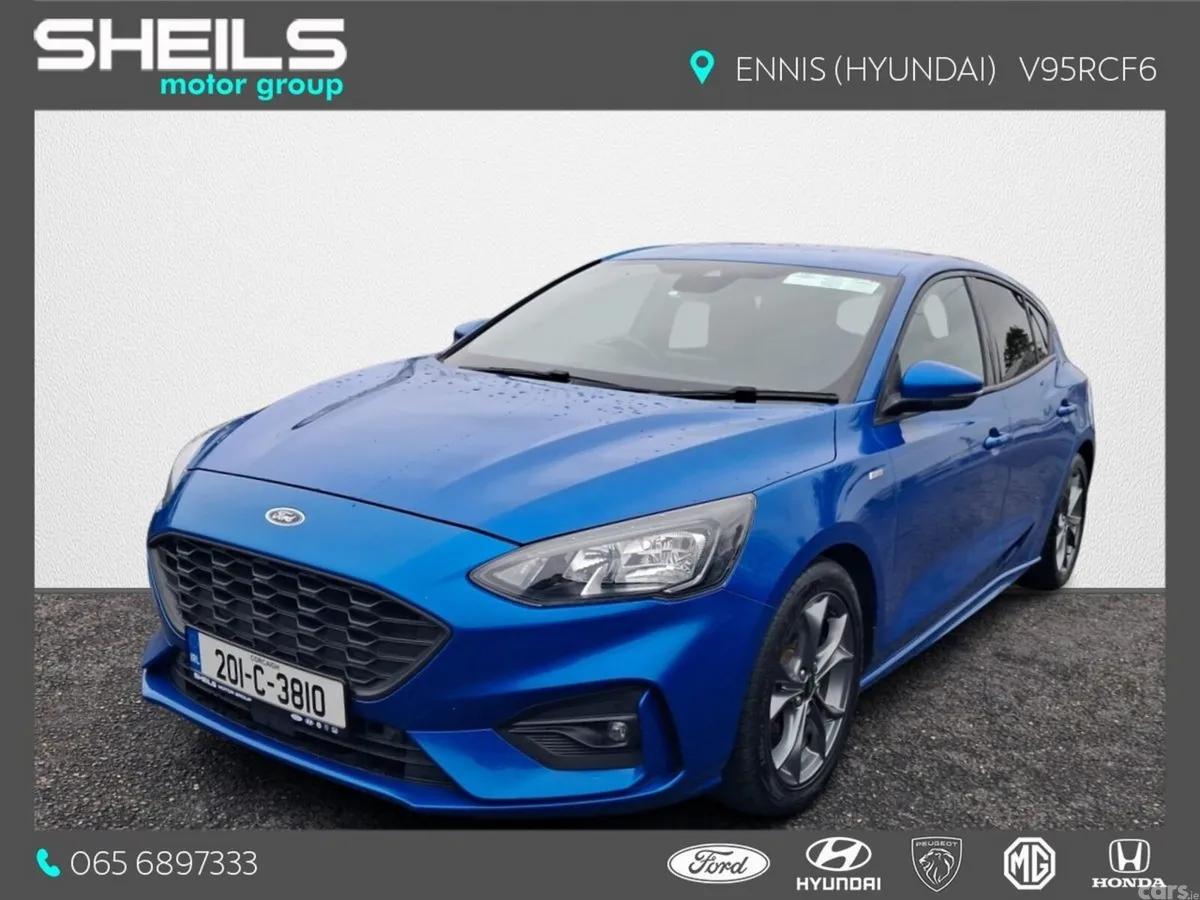 Ford Focus Hatchback, Petrol, 2020, Blue