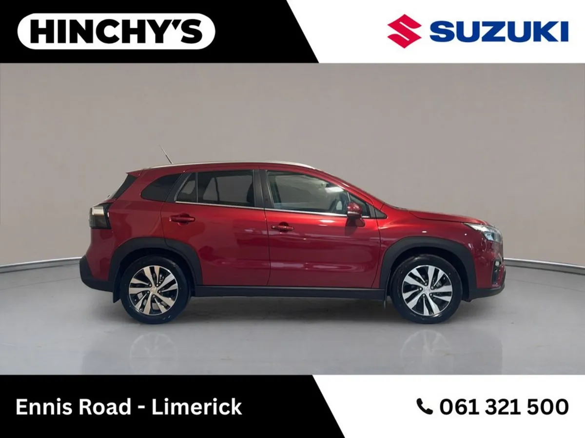 Suzuki S-CROSS SUV, Petrol Hybrid, 2026, Red