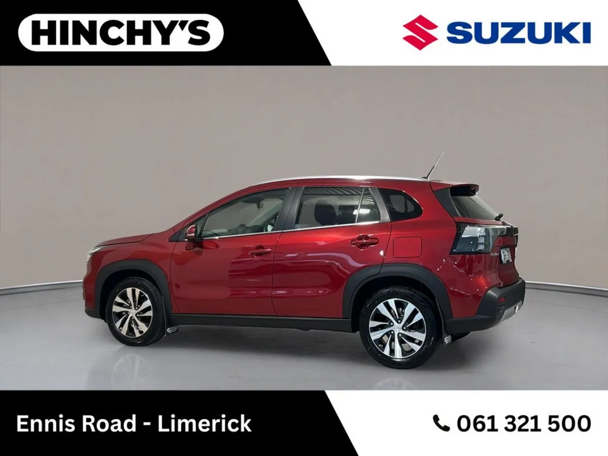 Suzuki S-CROSS SUV, Petrol Hybrid, 2026, Red