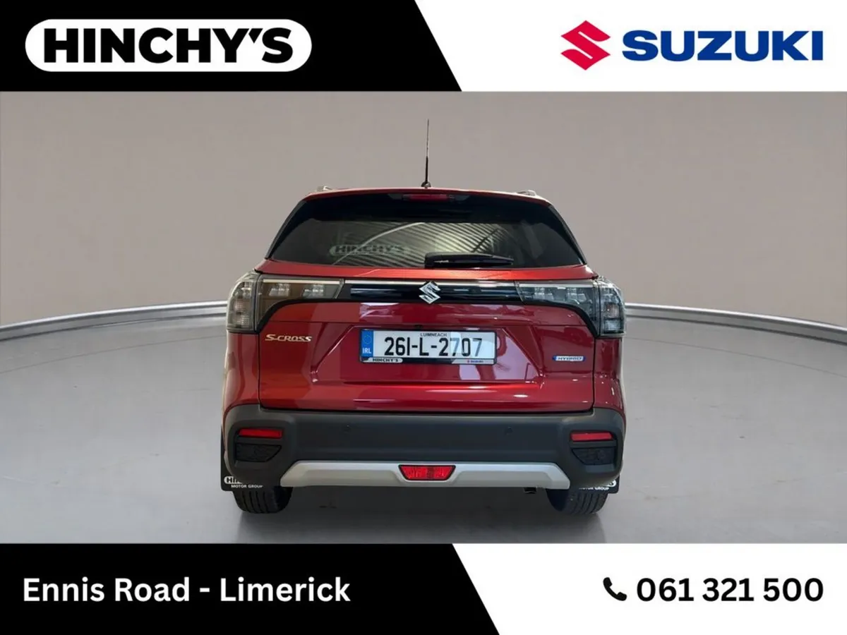 Suzuki S-CROSS SUV, Petrol Hybrid, 2026, Red