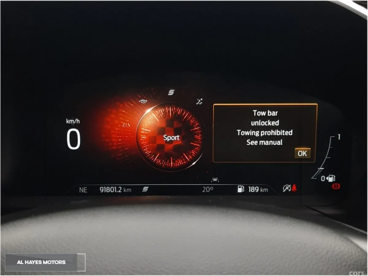 Ford Kuga SUV, Diesel Hybrid, 2023, Red
