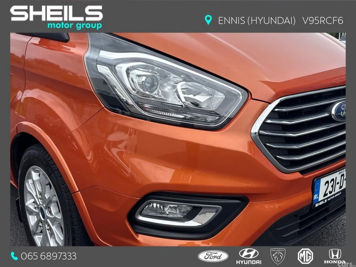 Ford Tourneo Custom MPV, Diesel, 2023, Orange