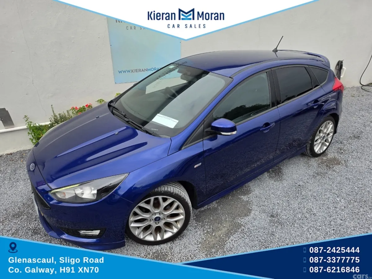 Ford Focus Hatchback, Diesel, 2017, Blue