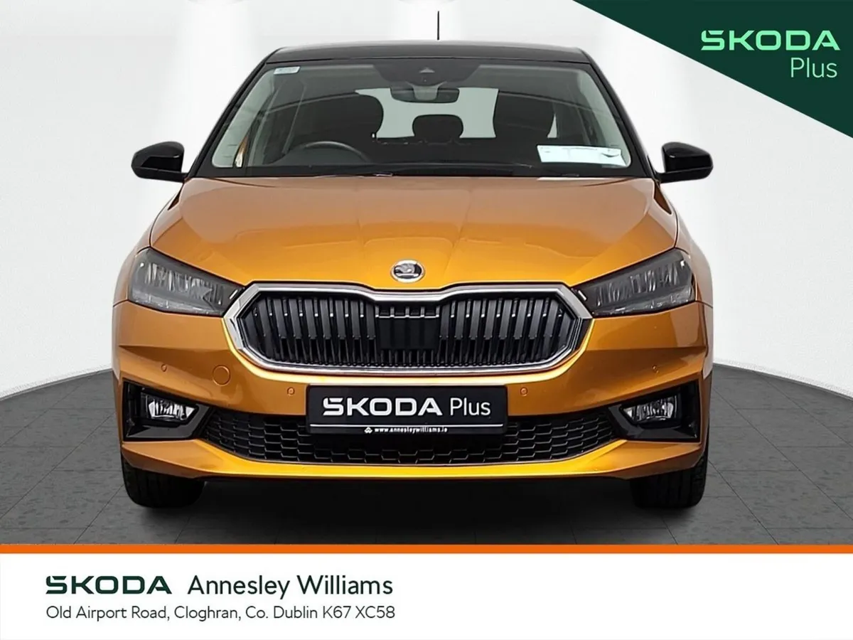 Skoda Fabia Hatchback, Petrol, 2022, Orange