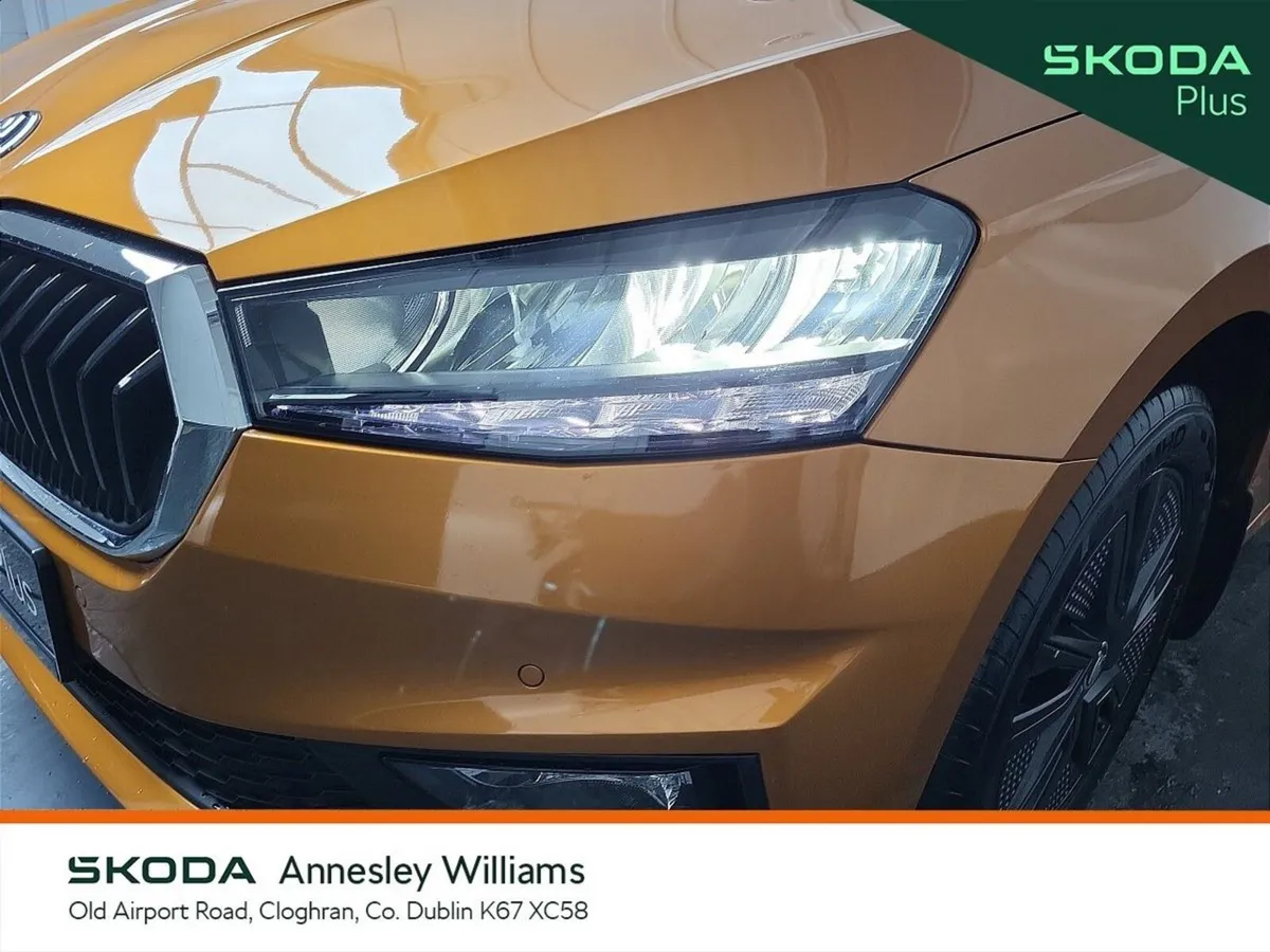 Skoda Fabia Hatchback, Petrol, 2022, Orange