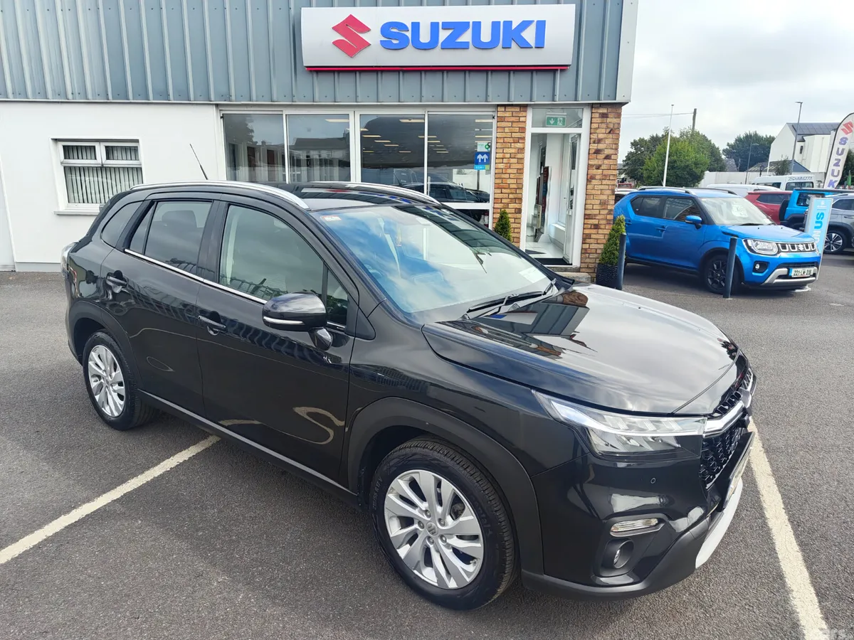Suzuki S-CROSS SUV, Petrol Hybrid, 2024, Black